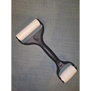 Pampered Chef Baker Roller Rolling Pin Dough Pastry Pie Pizza #1485 Double Sided